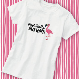 Camiseta de Flamingo Torpemente Majestuosa
