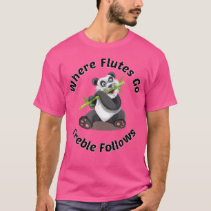 Camiseta De Flauta Para Flautistas Treble Maker Mú