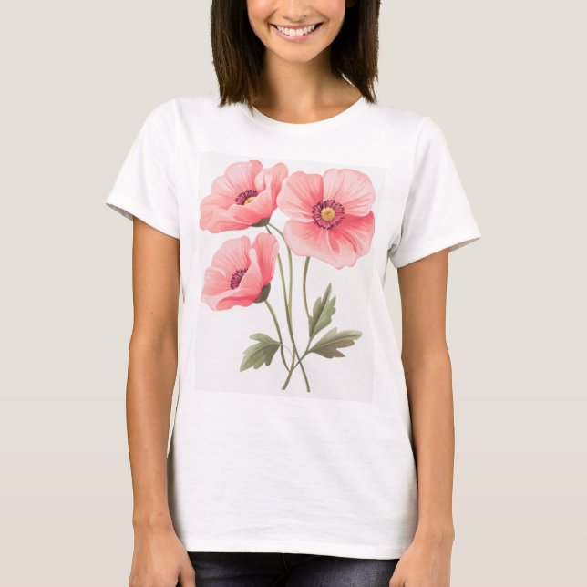 camiseta de flor de bonito (Anverso)