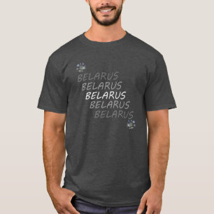 Camiseta de flor de maíz Funky Bielorrusia Беларус