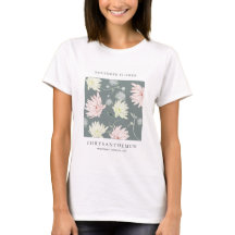 Camiseta de Flor del Mes de Nacimiento de Noviembr