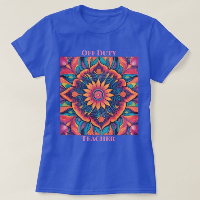 Camiseta De Flor Fuera De Lugar (Diseño del anverso)