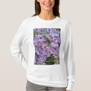 Camiseta De Flor Lilac