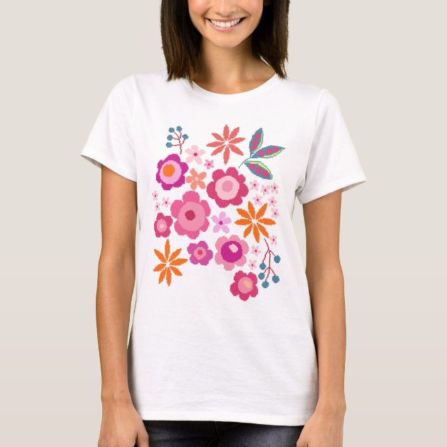 Camiseta de Floral Women's (Anverso)