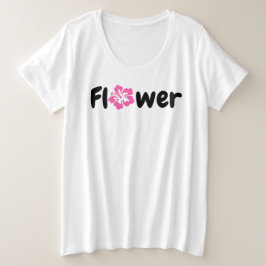 Camiseta de flores