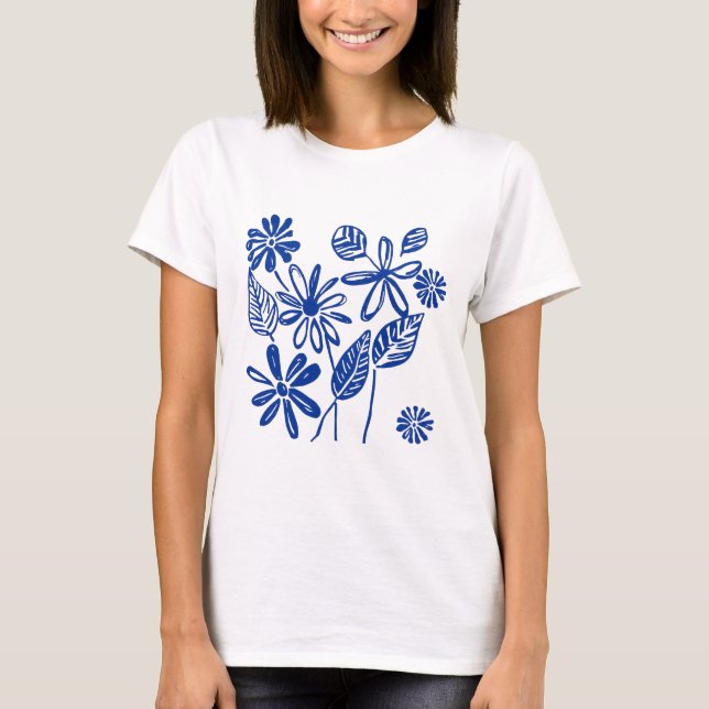CAMISETA DE FLORES (Anverso)
