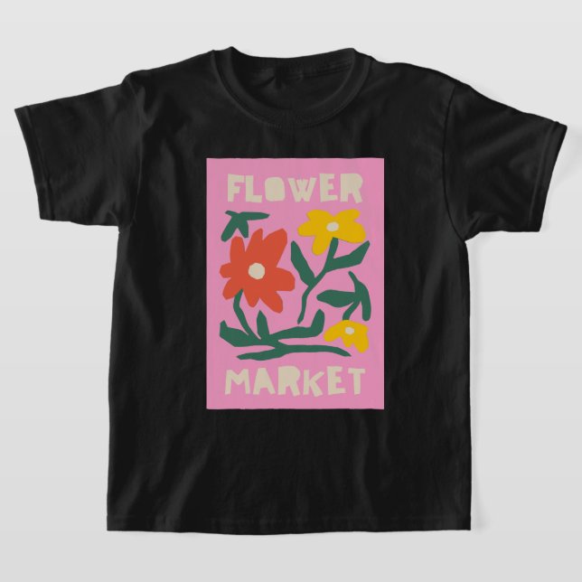 camiseta de flores (Distribución)