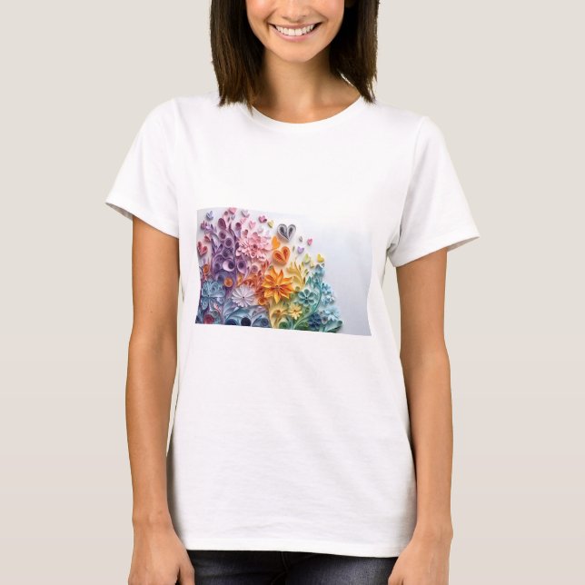Camiseta de flores (Anverso)