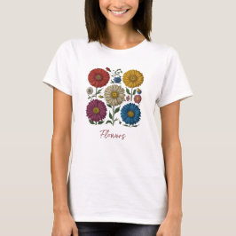 CAMISETA DE FLORES