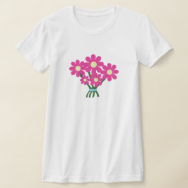 Camiseta de flores