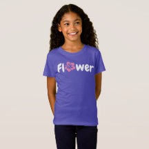 Camiseta de flores