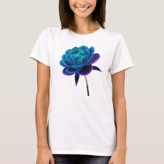 Camiseta de flores para chicas