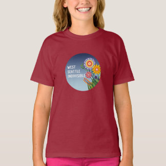 Camiseta de flores para niños de West Seattle Indi