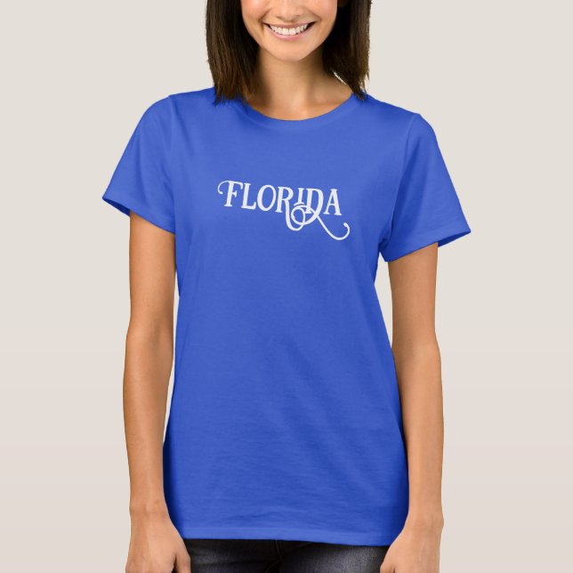 Camiseta de Florida para mujeres (Anverso)