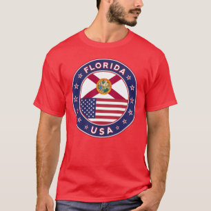Camiseta de Florida, roja