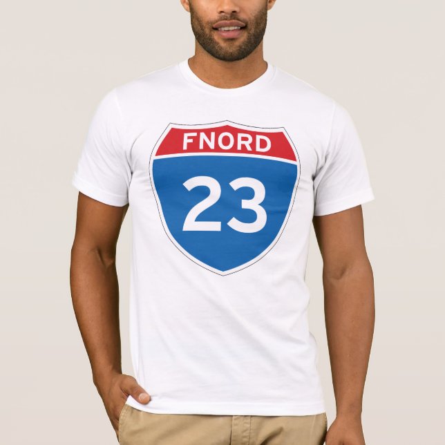 Camiseta de Fnord 23 Discordian (Anverso)