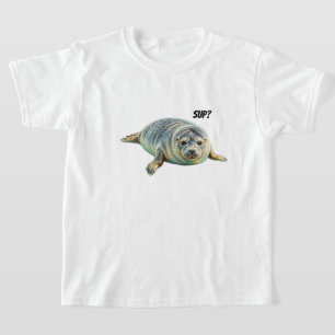Camiseta de foca adorable