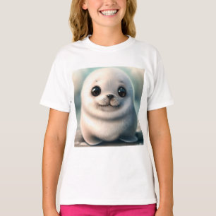Camiseta de foca de corte - Camisetas de animales 