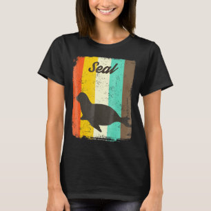 Camiseta de foca Retro años 70 Vintage amante de l
