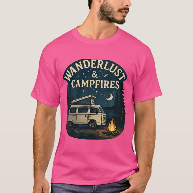 camiseta de fogata (Anverso)