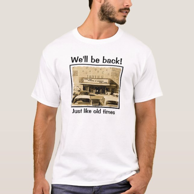 Camiseta de FOIT "estaremos detrás " (Anverso)