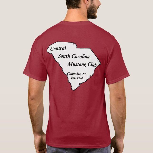Camiseta de fondo blanco oscuro (Reverso)