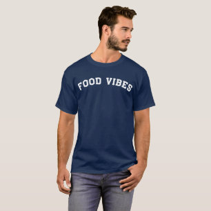 Camiseta de Foodie de la sensación de la comida