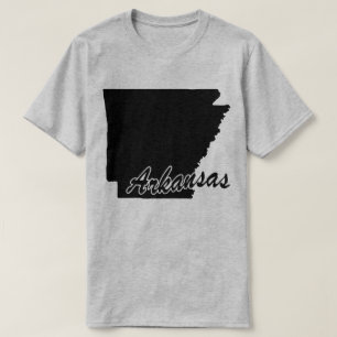 Camiseta De Forma Estado De Arkansas