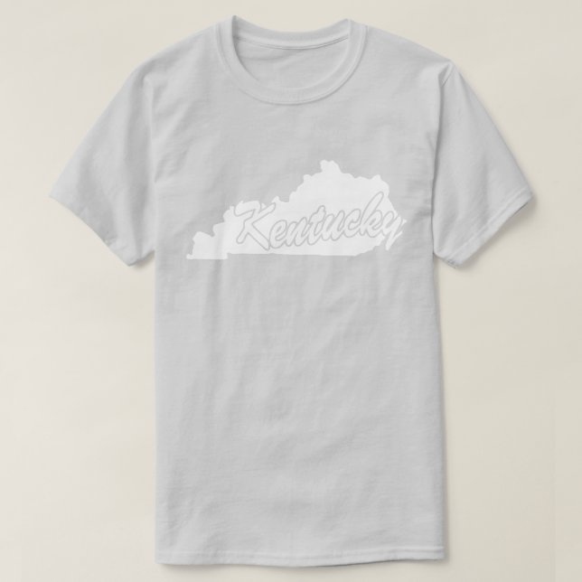 Camiseta De Forma Estado De Kentucky (Diseño del anverso)