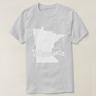 Camiseta De Forma Estado De Minnesota