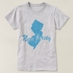 Camiseta De Forma Estado De Nueva Jersey