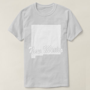 Camiseta De Forma Estado De Nuevo México