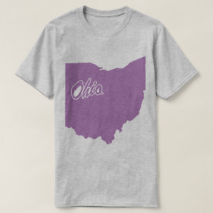 Camiseta De Forma Estado De Ohio