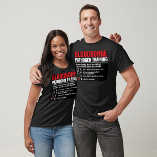 Camiseta de formación sobre patógenos transmitidos
