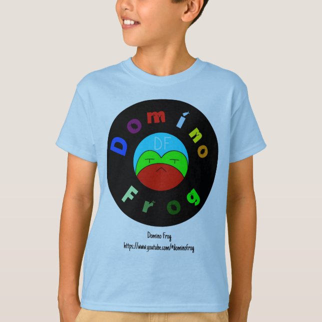 camiseta de formato 1 para niños (Anverso)