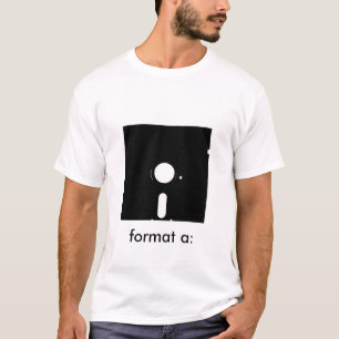 Camiseta dé formato a a: