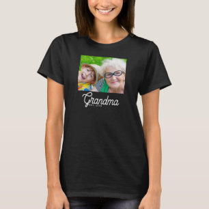 Camiseta de foto con guión establecido de abuela