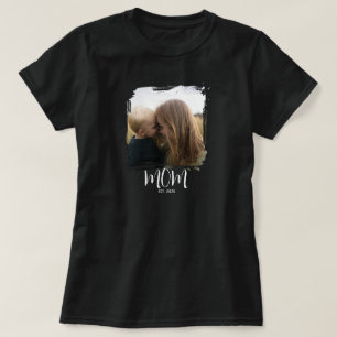Camiseta de foto con guión establecido de mamá