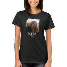 Camiseta de foto con guión establecido de mamá