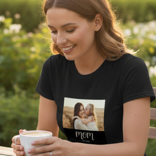 Camiseta de foto con guión establecido por mamá