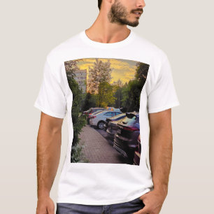 Camiseta de foto de calle de la hora dorada – Pers