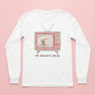 Camiseta de foto de Caniche – Mi programa favorito