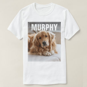 Camiseta de Foto de Mascota Personalizada PhotoPop