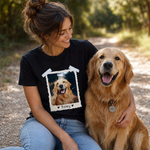 Camiseta de foto de mascota personalizada, regalo 