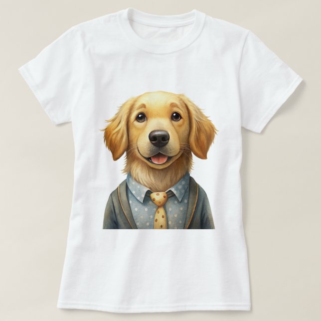 Camiseta de foto de perro personalizado - Usa tu m (Diseño del anverso)