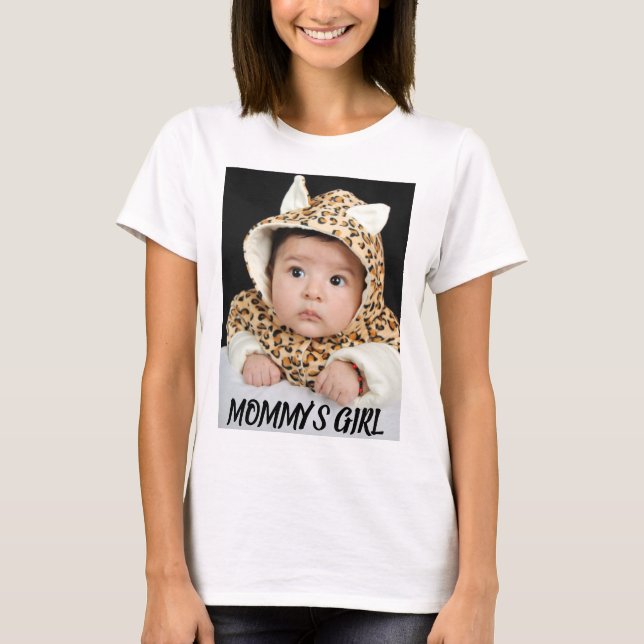 CAMISETA DE FOTO PERSONALIZADA PARA MAMÁ (Anverso)