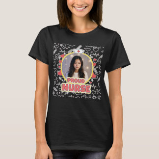 Camiseta de foto personalizada para mujeres orgull