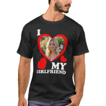 Camiseta de foto personalizada Te Amo Mi Novia