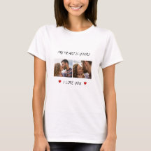 Camiseta de foto romántica – Regalo del día de San