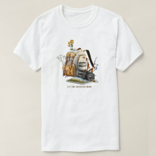 Camiseta de fotografía de la naturaleza